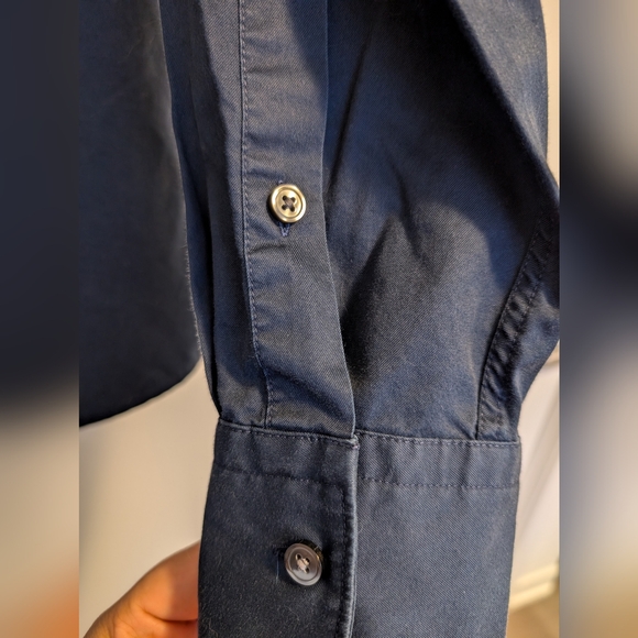 Hugo Boss Navy Shirt - Picture 7 of 9